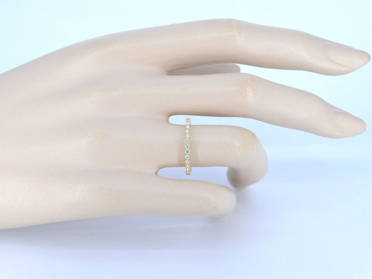 Gouden alliance ring met briljant geslepen diamant 1056-1