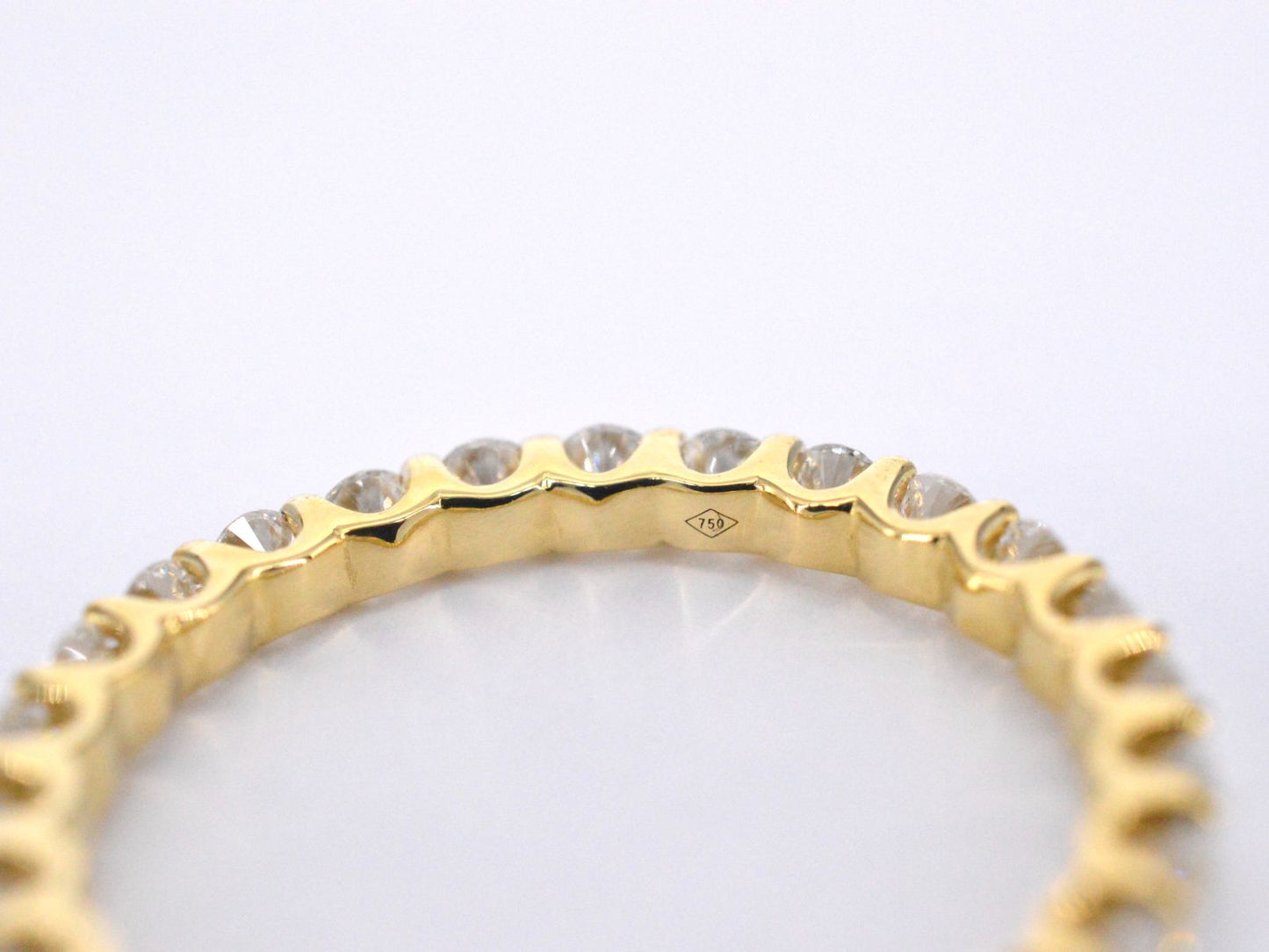 Gouden alliance ring met briljant geslepen diamant 1057-9