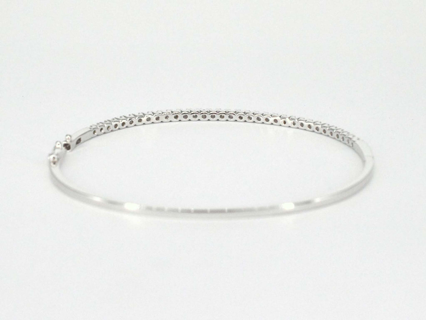 Witgouden armband met diamanten 1101-5