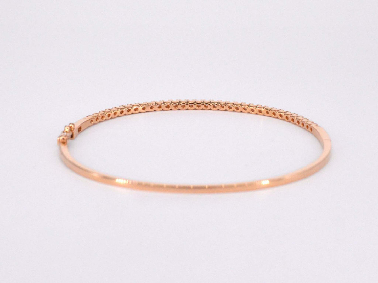 Rosegouden diamanten armband