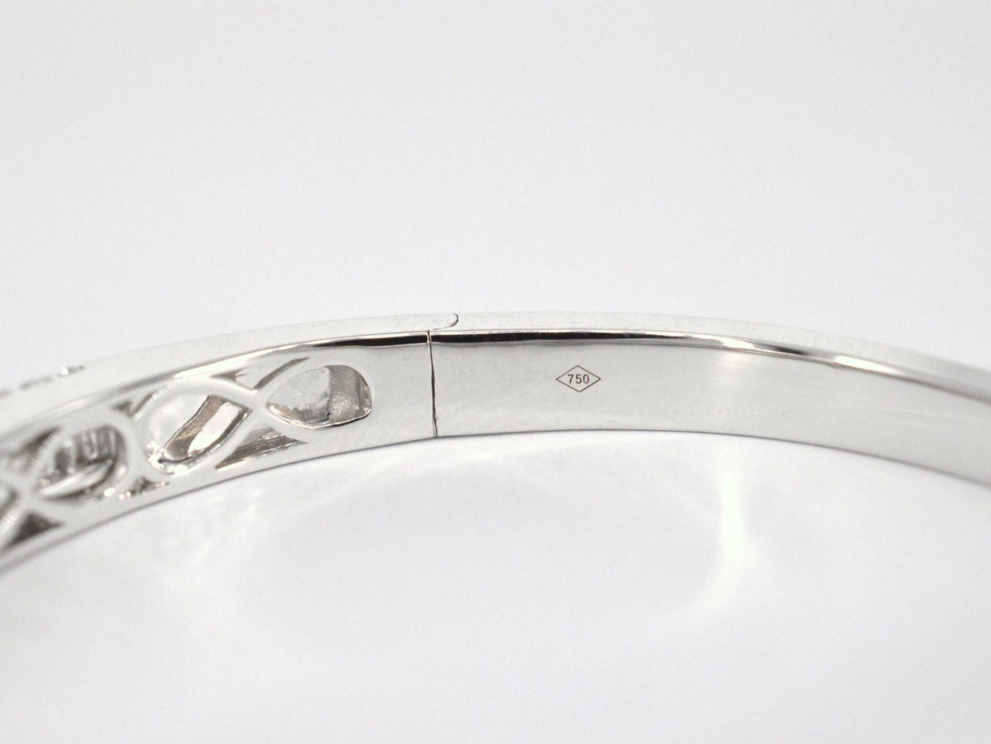 Armband met baguette en briljant geslepen diamanten