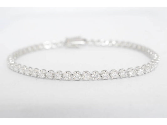 Tennisarmband met 1.30 carat diamanten