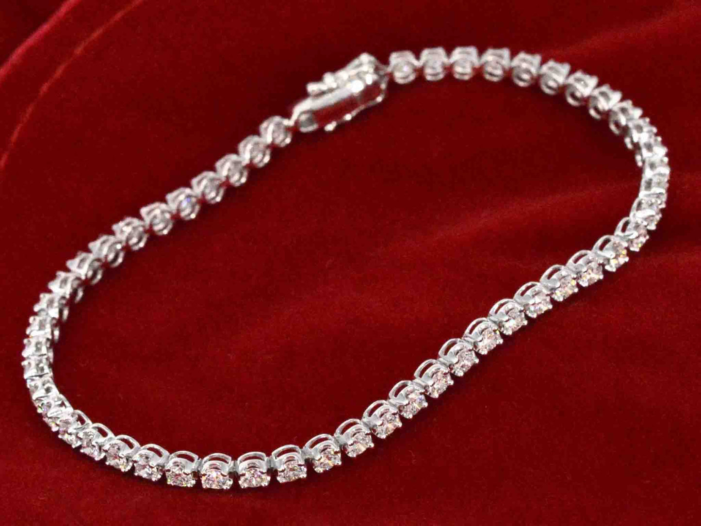 Tennisarmband met 3.00 carat diamanten