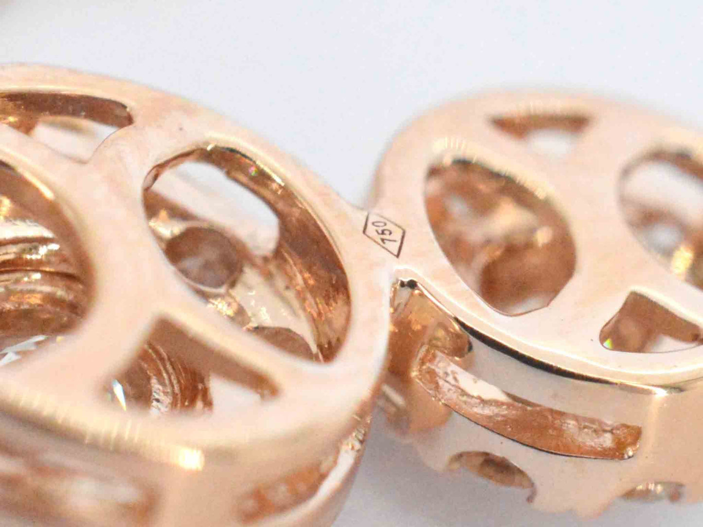 Rosegouden armband met diamanten 1223-4