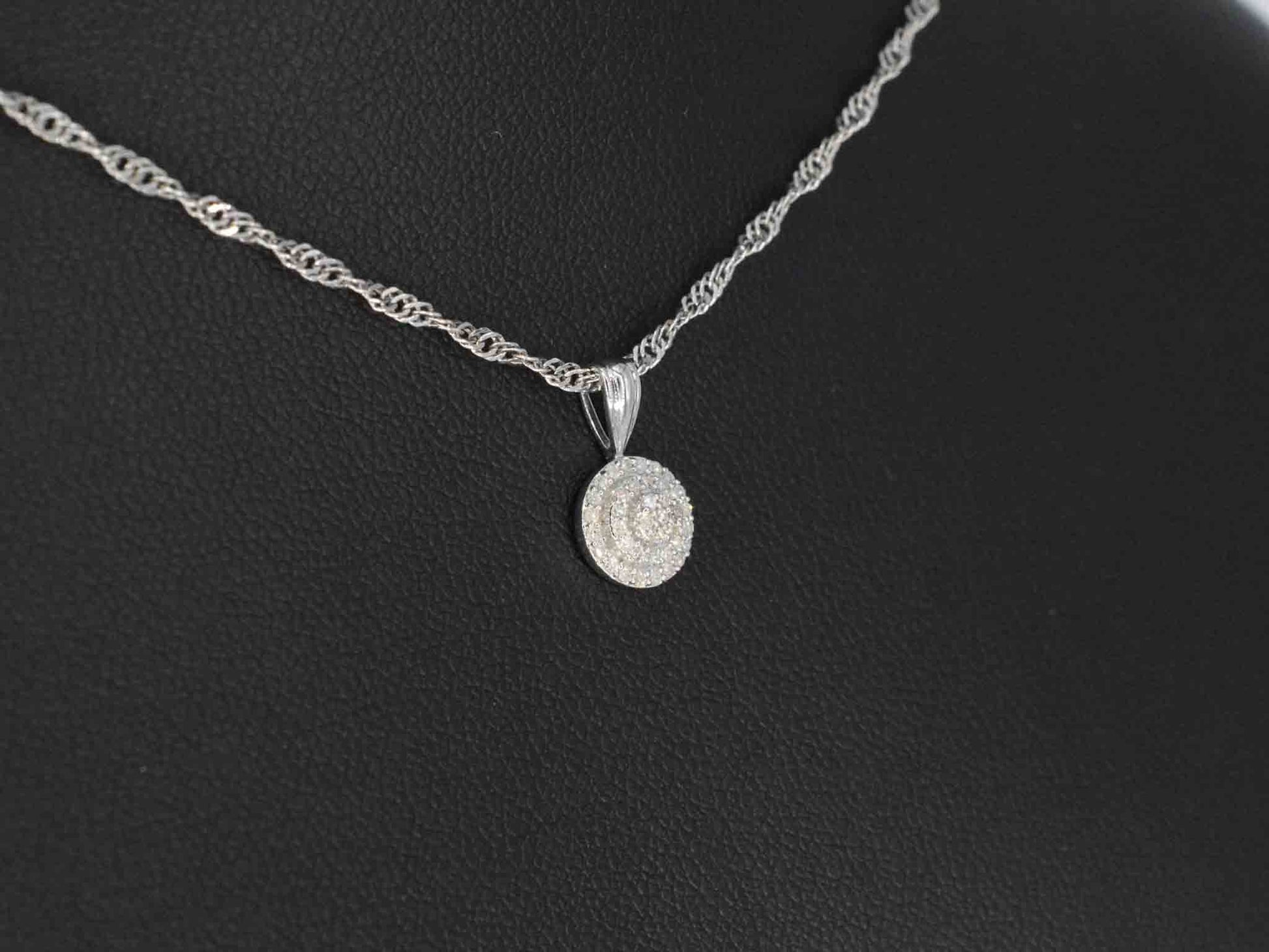 Witgouden hanger met diamanten 2026-3