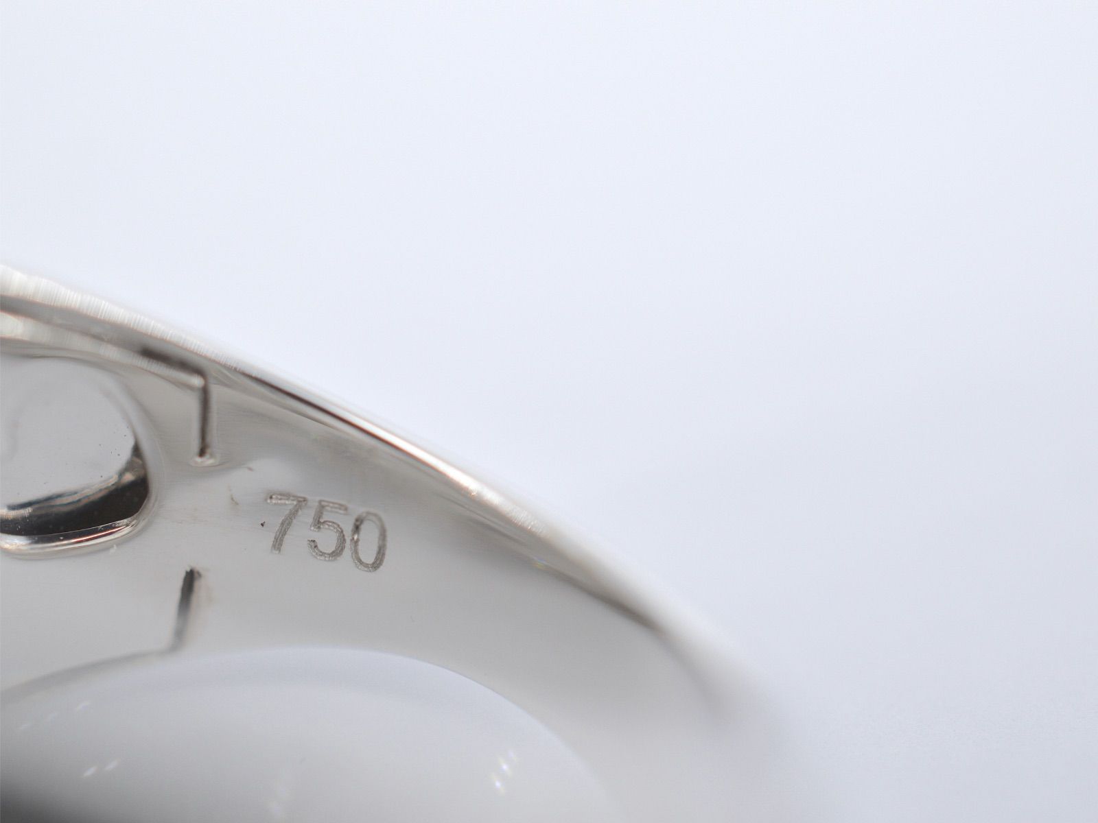 Witgouden design ring met briljanten diamanten 2176-6