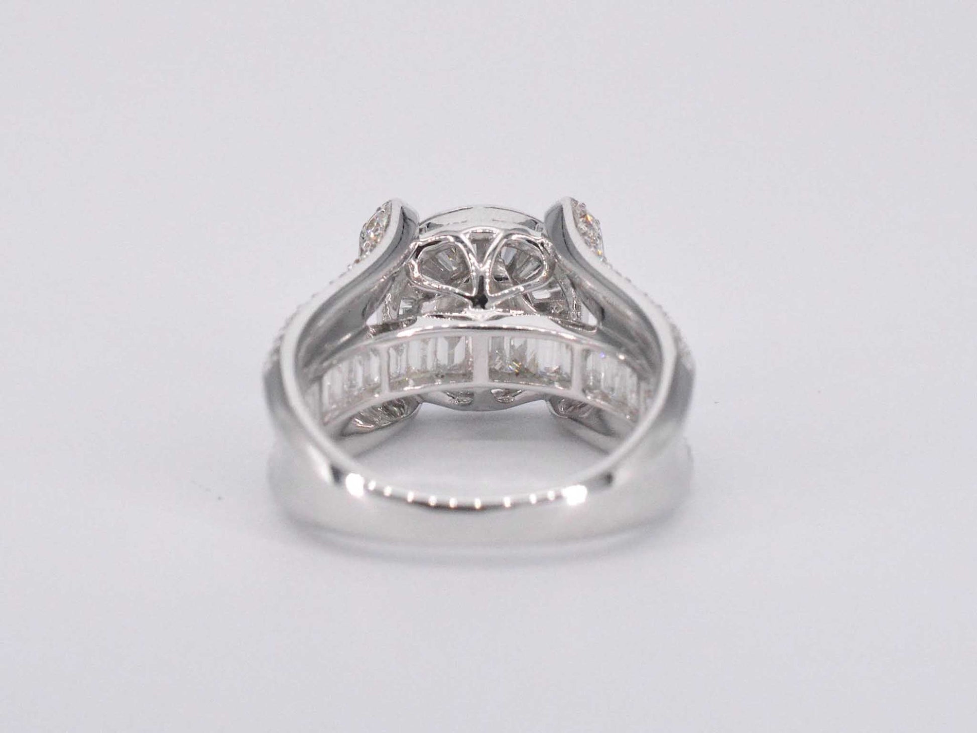 Witgouden ring met diamant 2.50 carat 2186-5