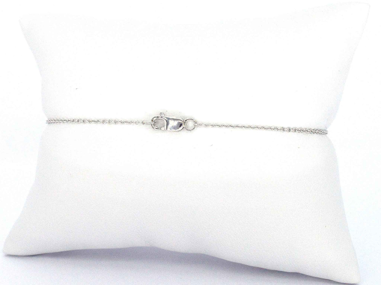 Witgouden armband met diamanten