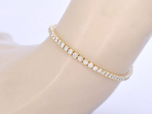 Gouden armband met diamanten 2.30 carat