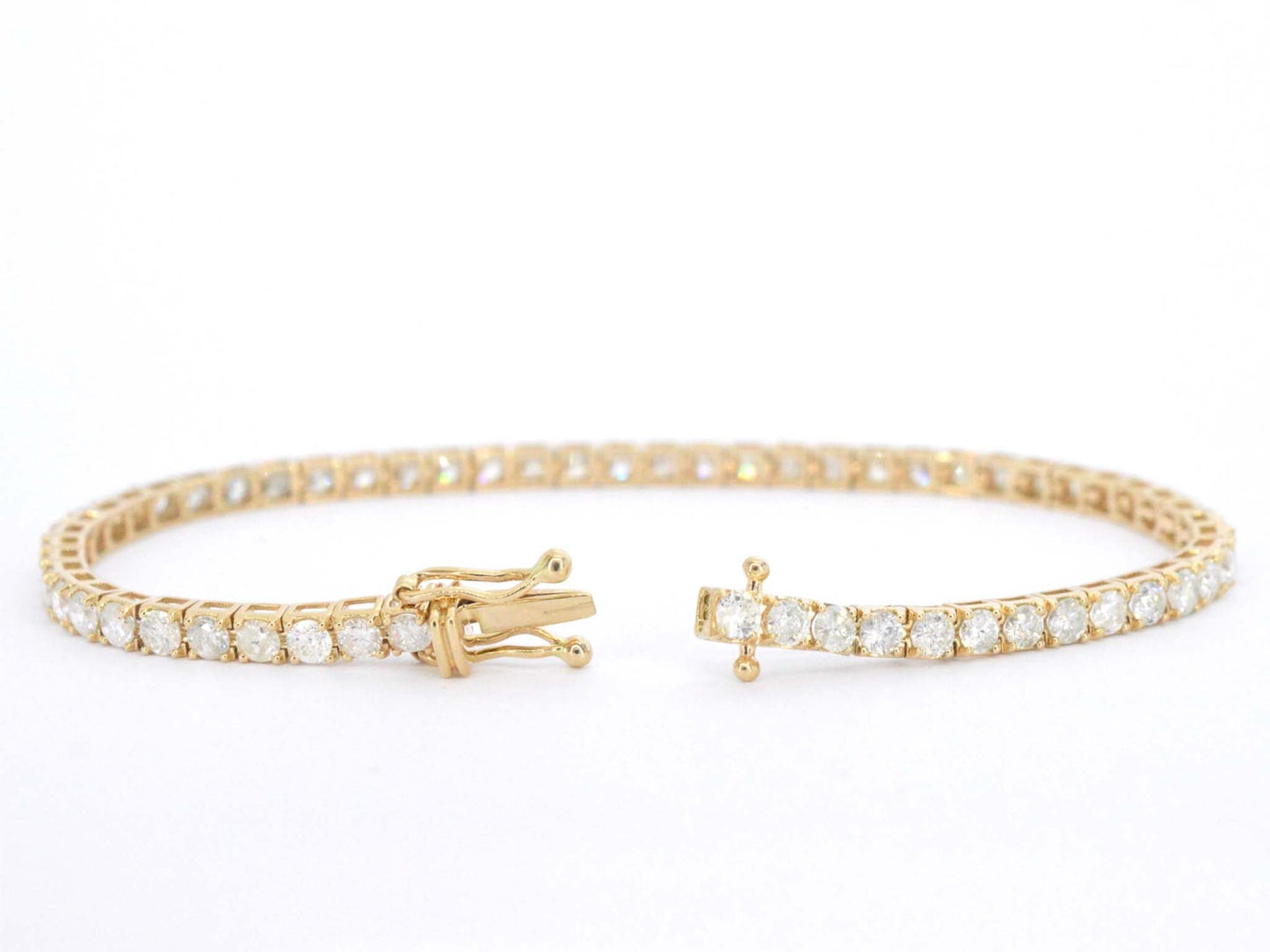 Gouden armband met diamanten 5.40 carat