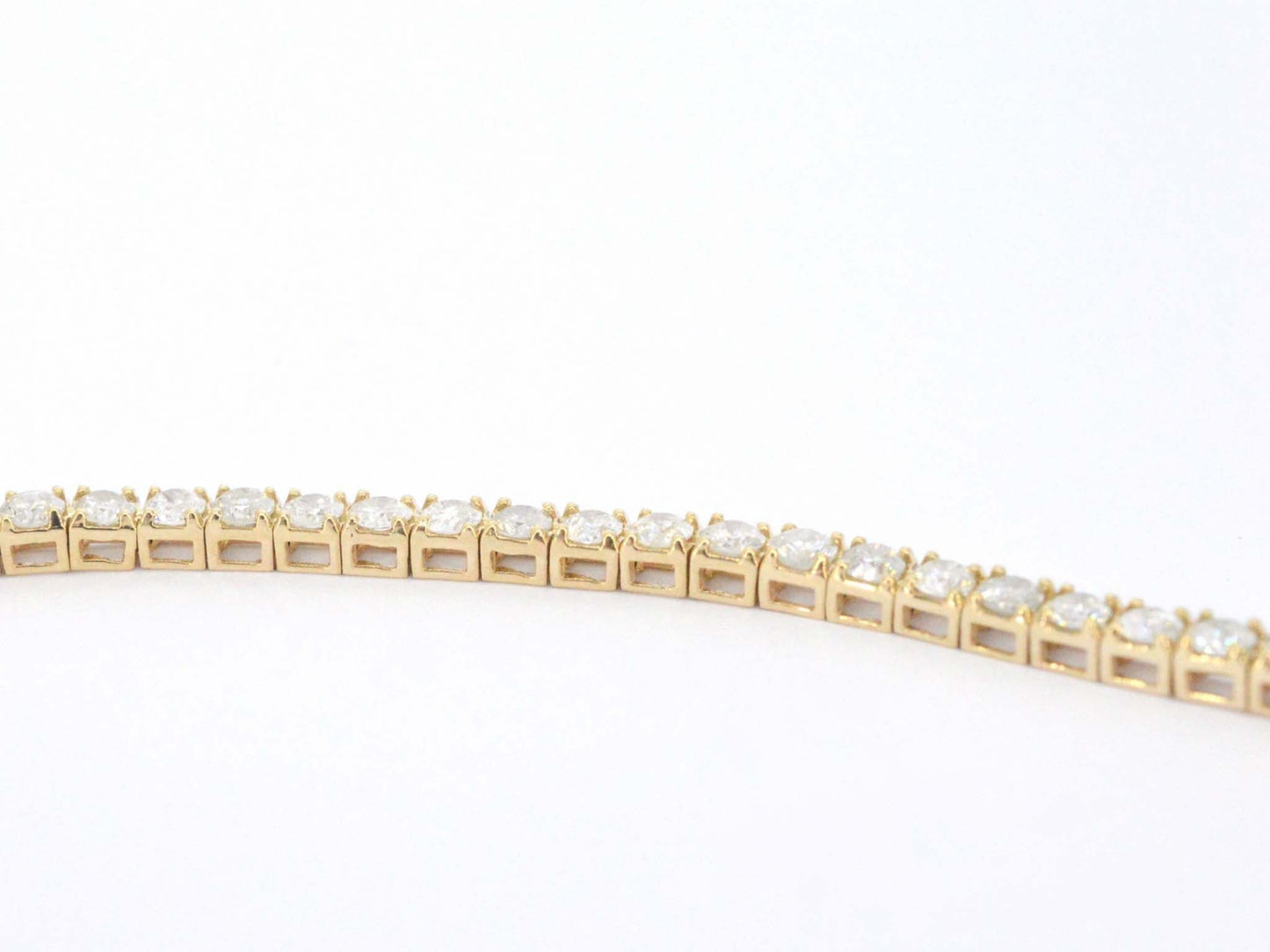 Gouden armband met diamanten 5.40 carat