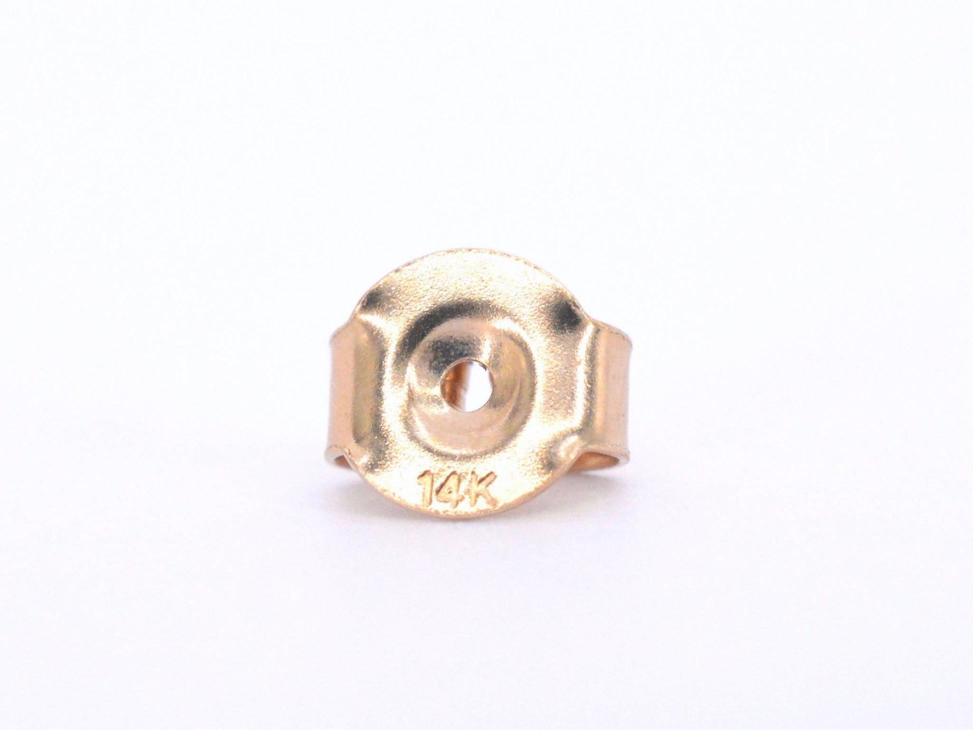 Rosegouden oorbellen met diamant 2548-8