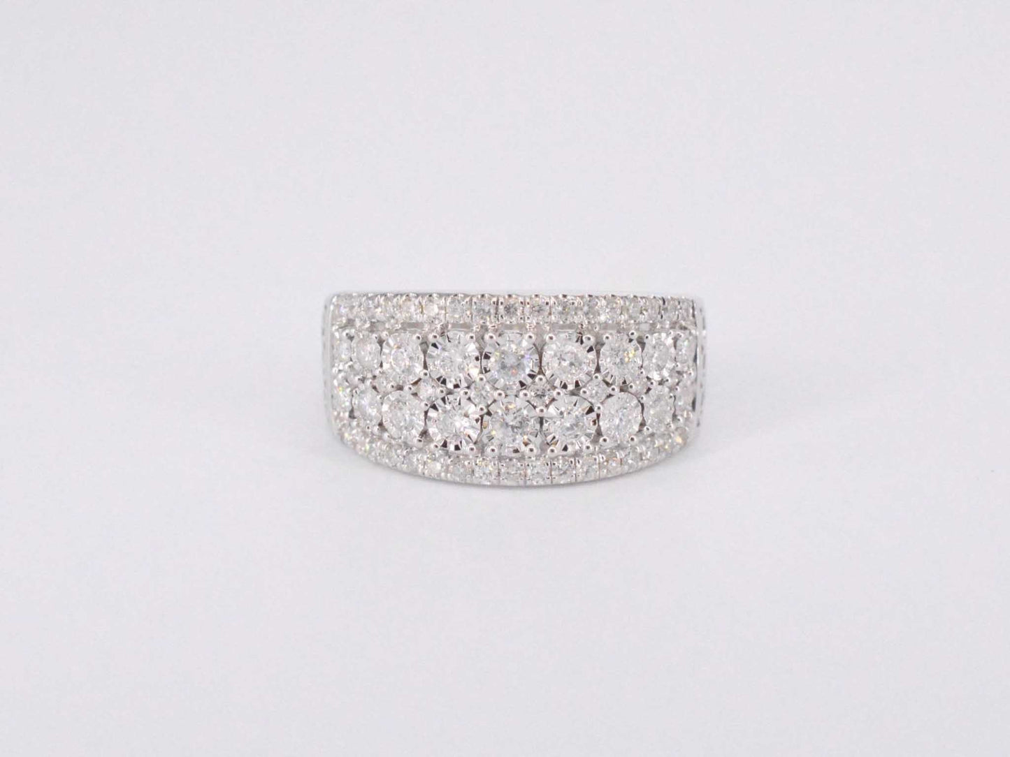 Witgouden ring met briljanten 1.00 carat