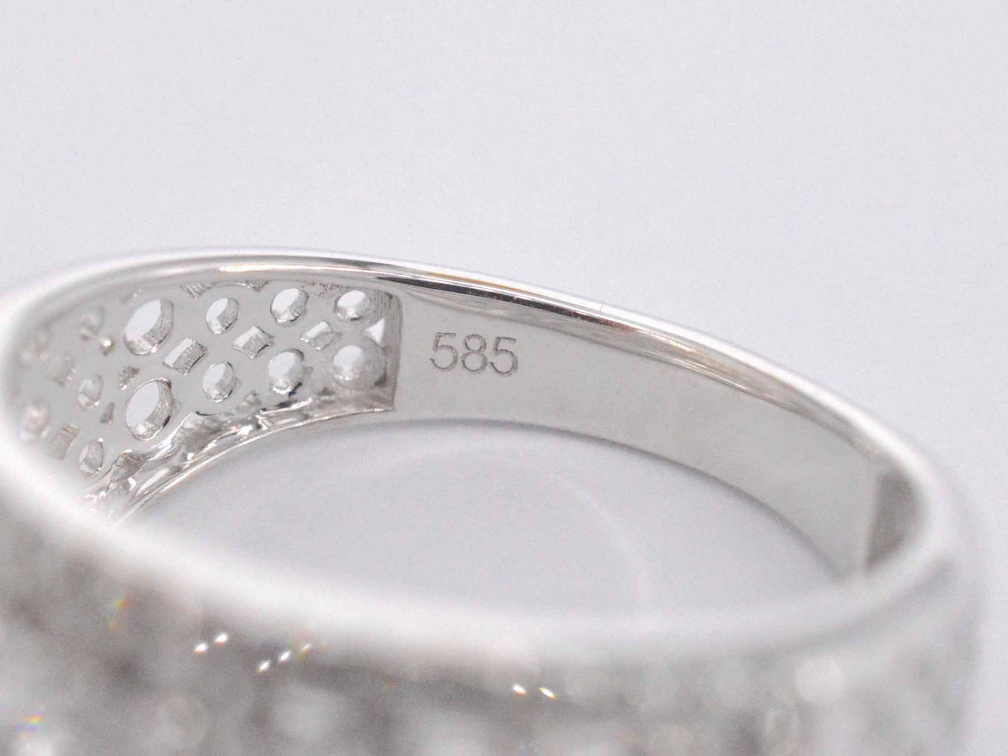 Witgouden ring met briljanten 1.00 carat