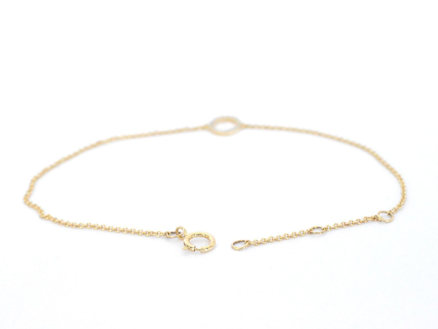 Gouden armband met diamanten