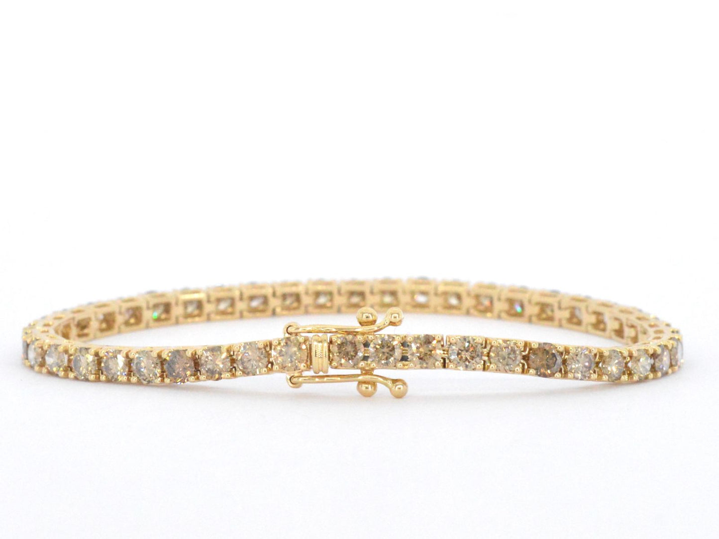 Gouden armband met diamanten 8.00 carat