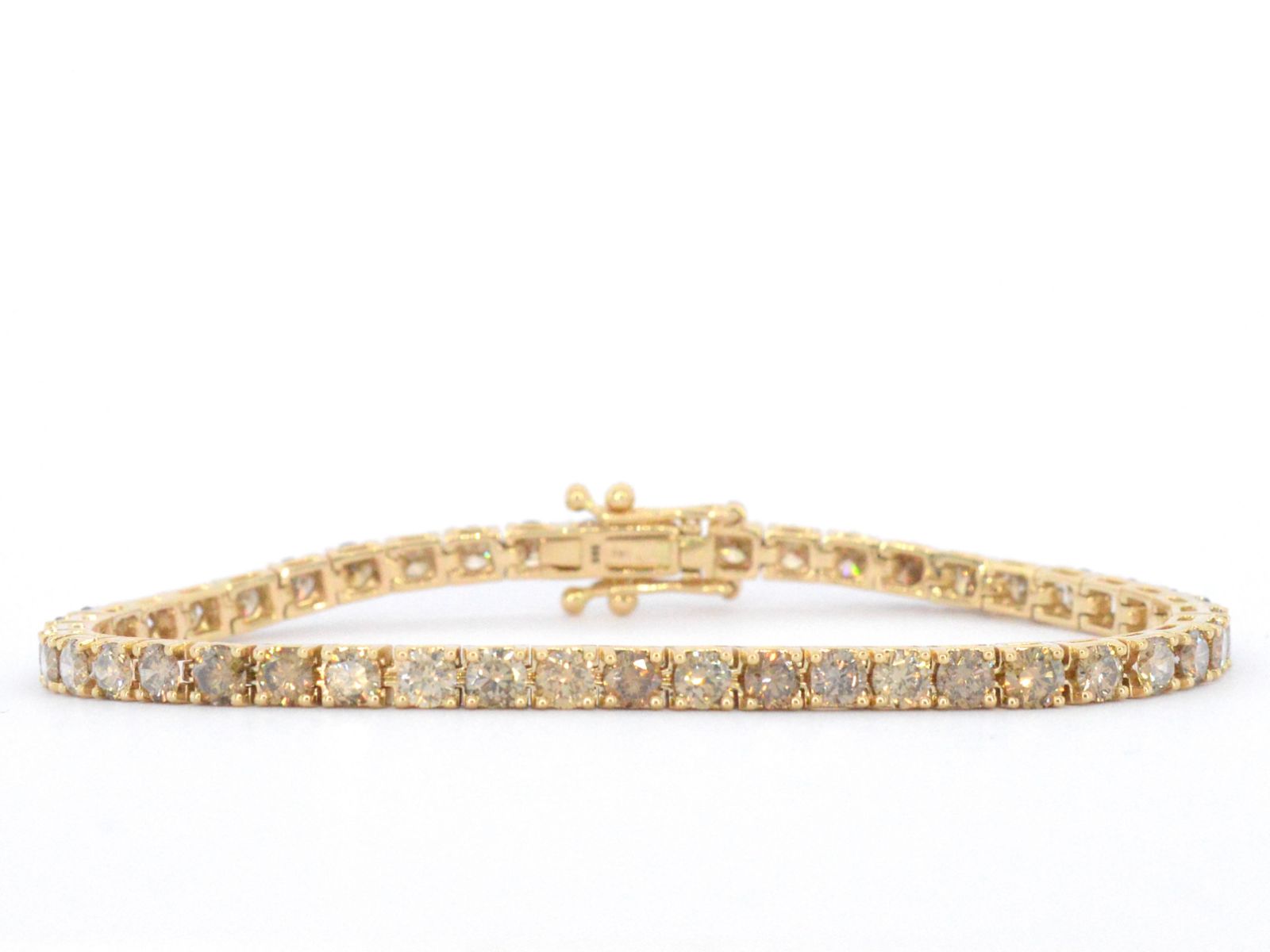 Gouden armband met diamanten 8.00 carat