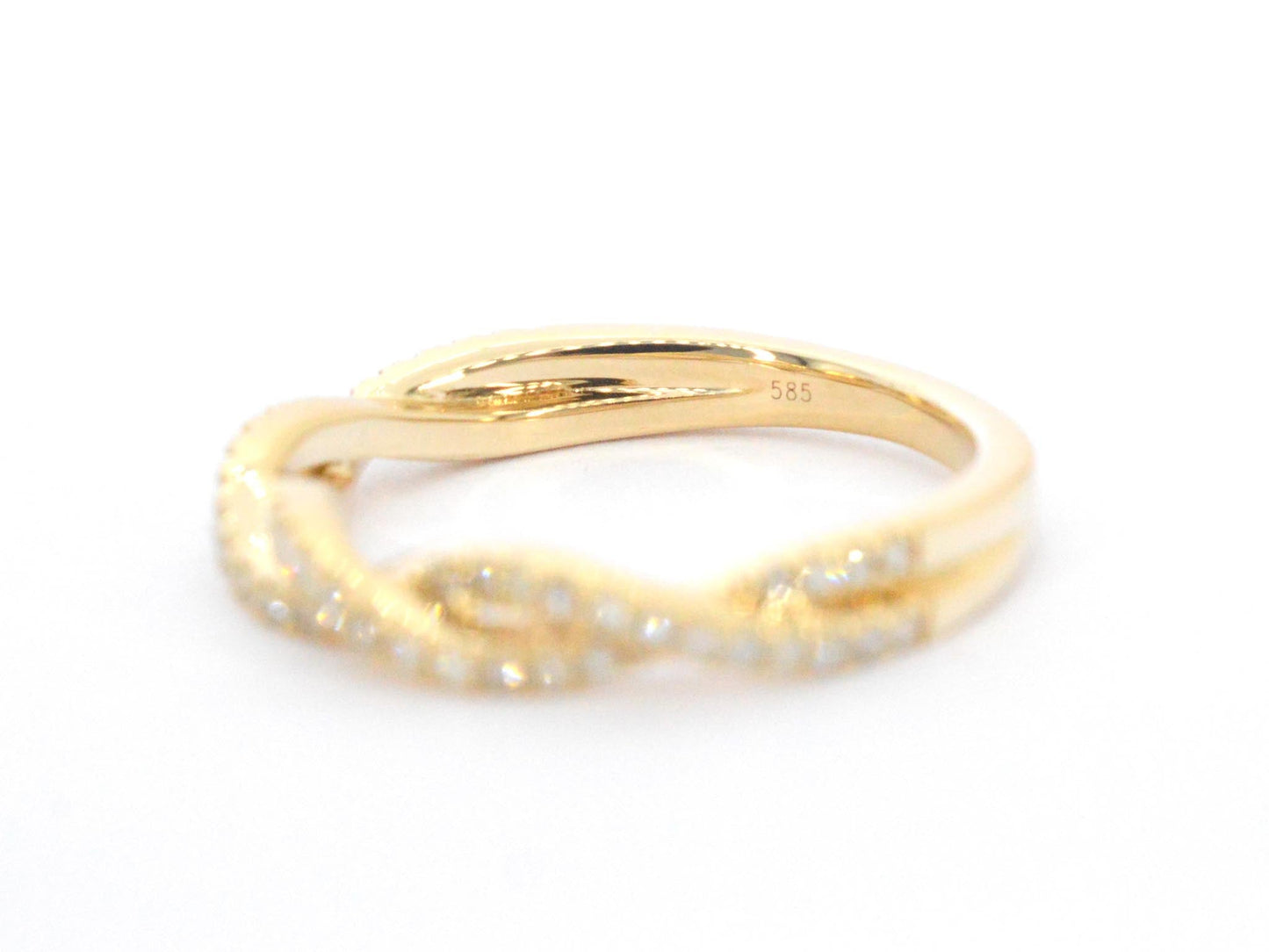 Gouden ring met diamanten 2619-5