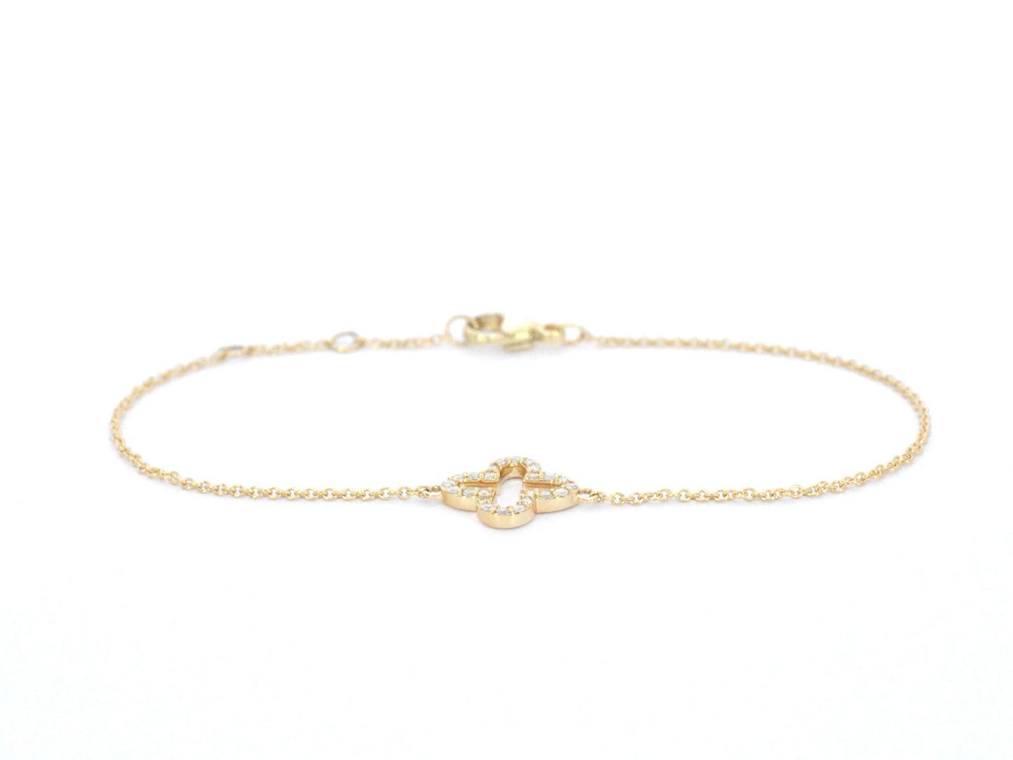 Gouden armband met diamant