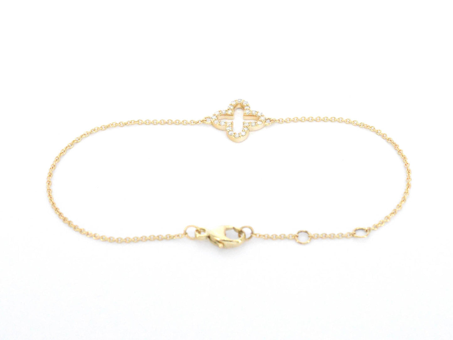 Gouden armband met diamant