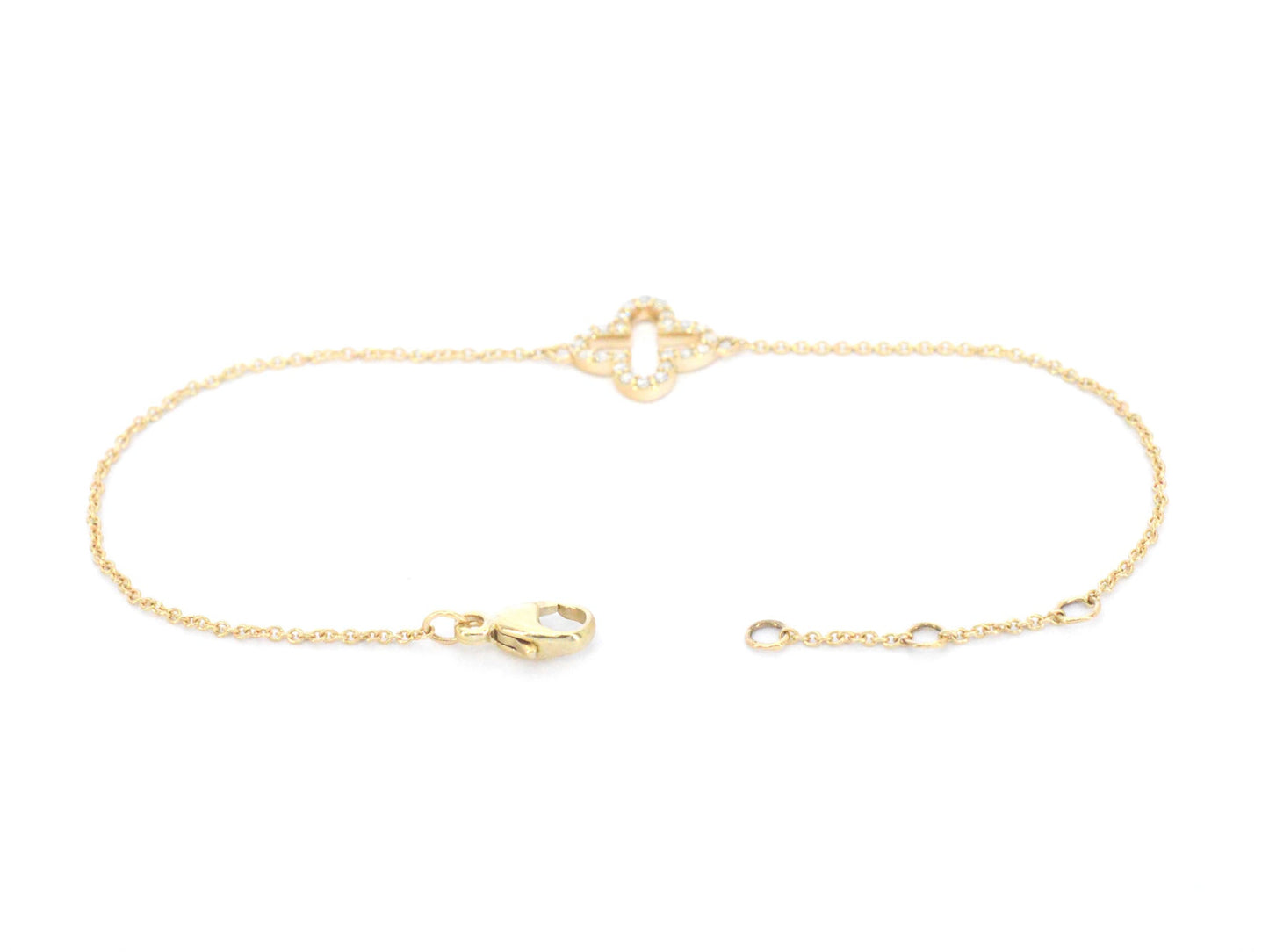Gouden armband met diamant