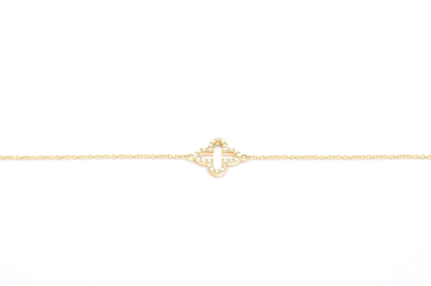 Gouden armband met diamant