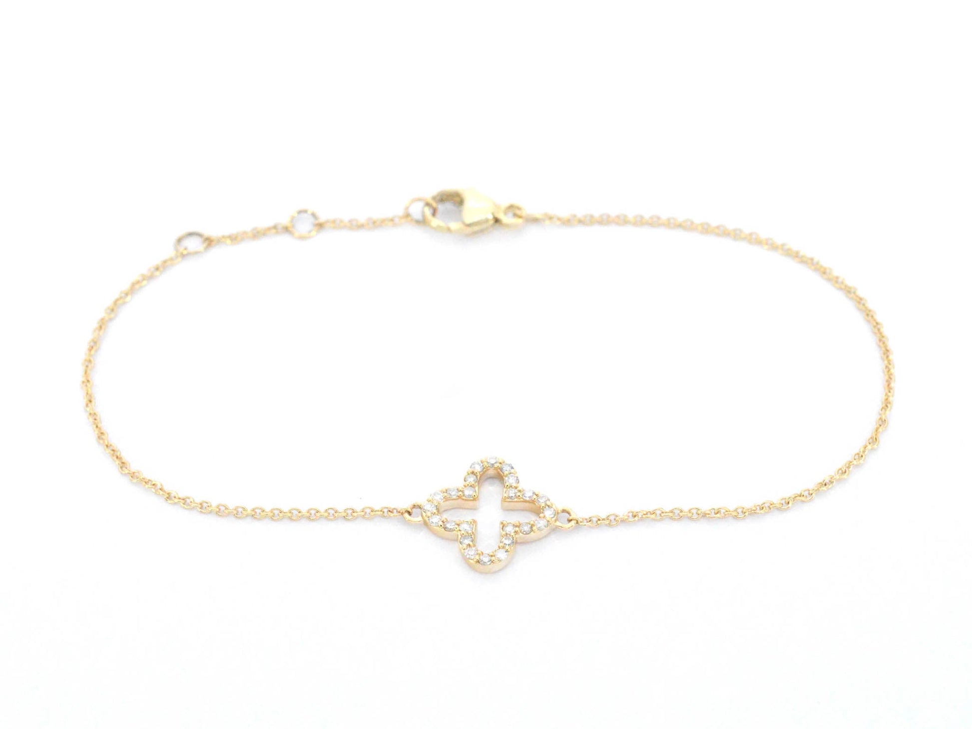 Gouden armband met diamant