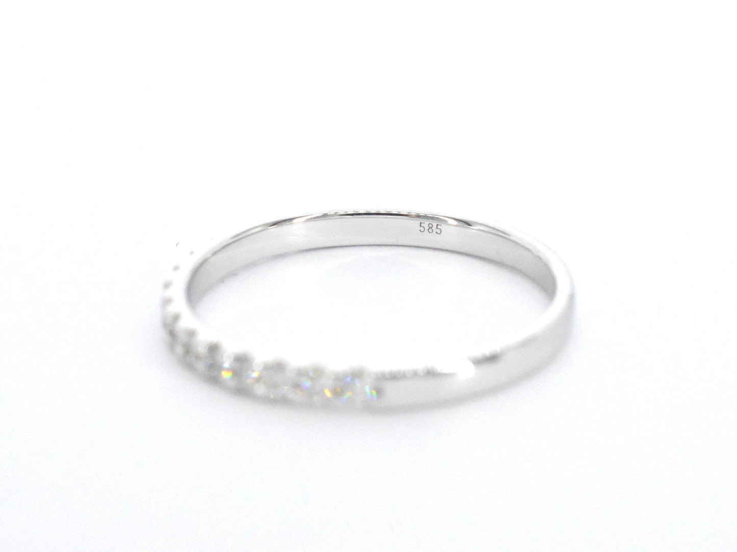 Witgouden ring met diamanten 2624-6