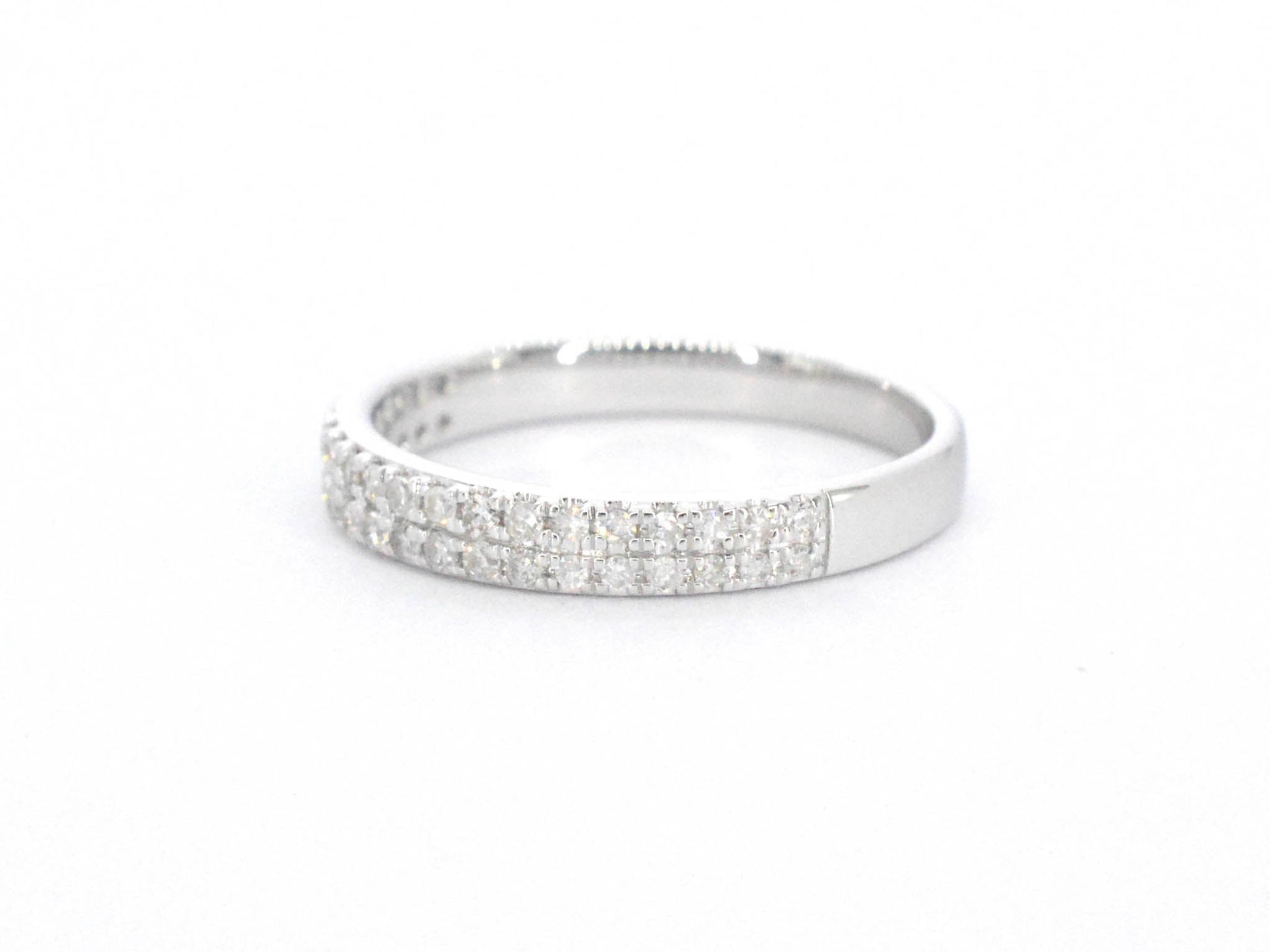 Witgouden ring met diamanten 2625-6