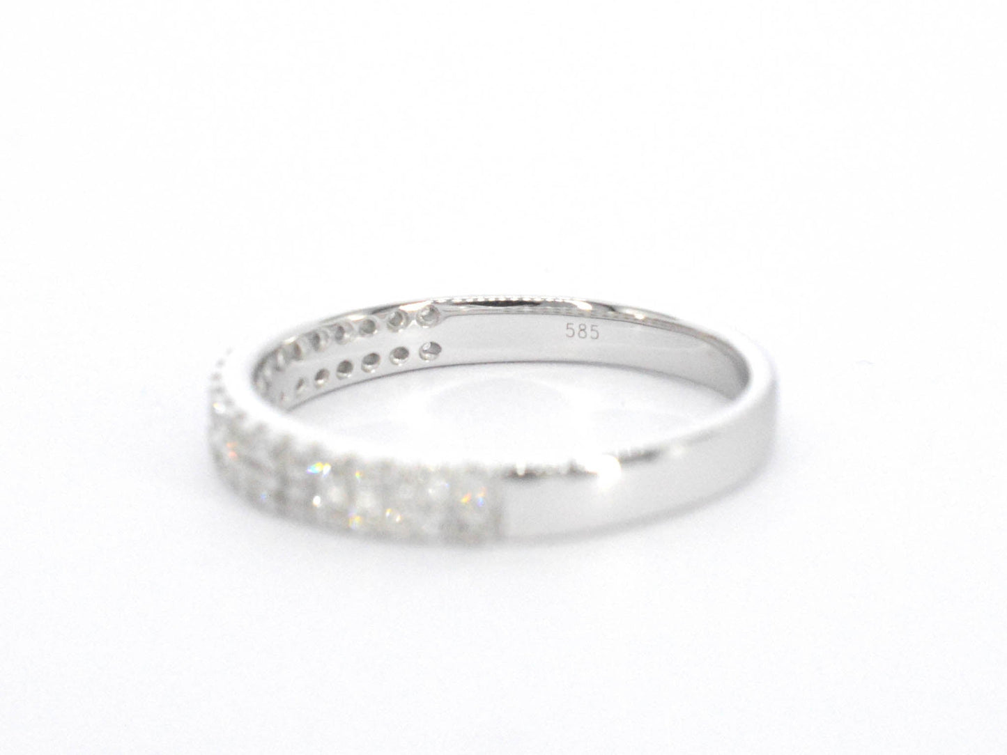 Witgouden ring met diamanten 2625-7