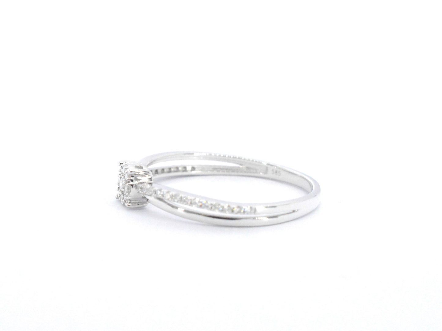 Witgouden ring met diamanten 2627-3