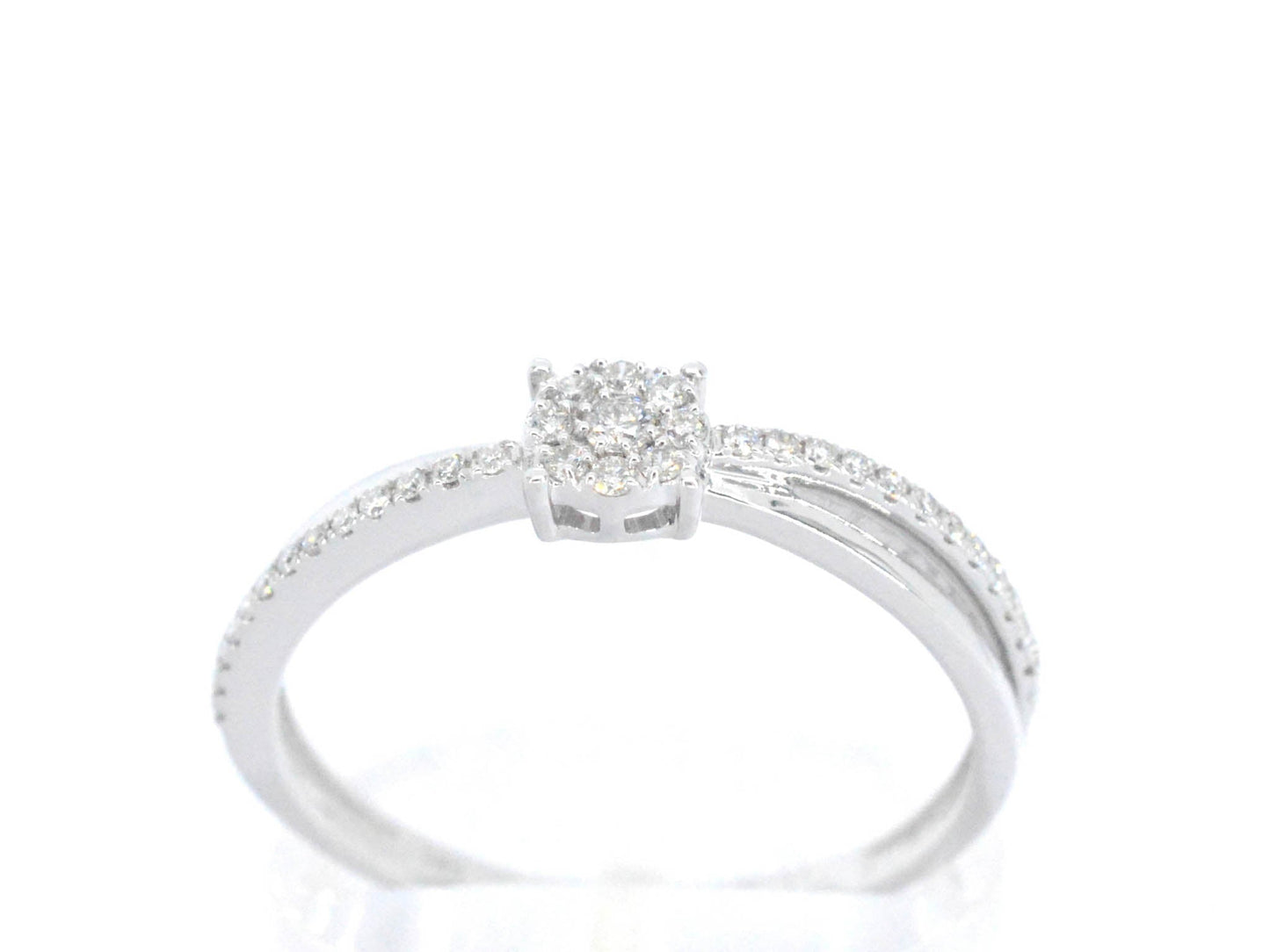 Witgouden ring met diamanten 2627-8