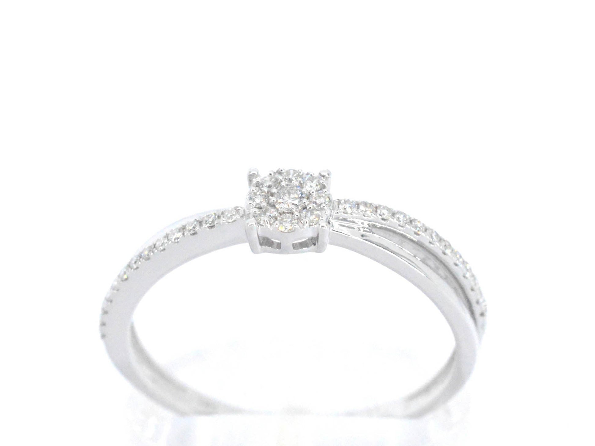 Witgouden ring met diamanten 2627-8