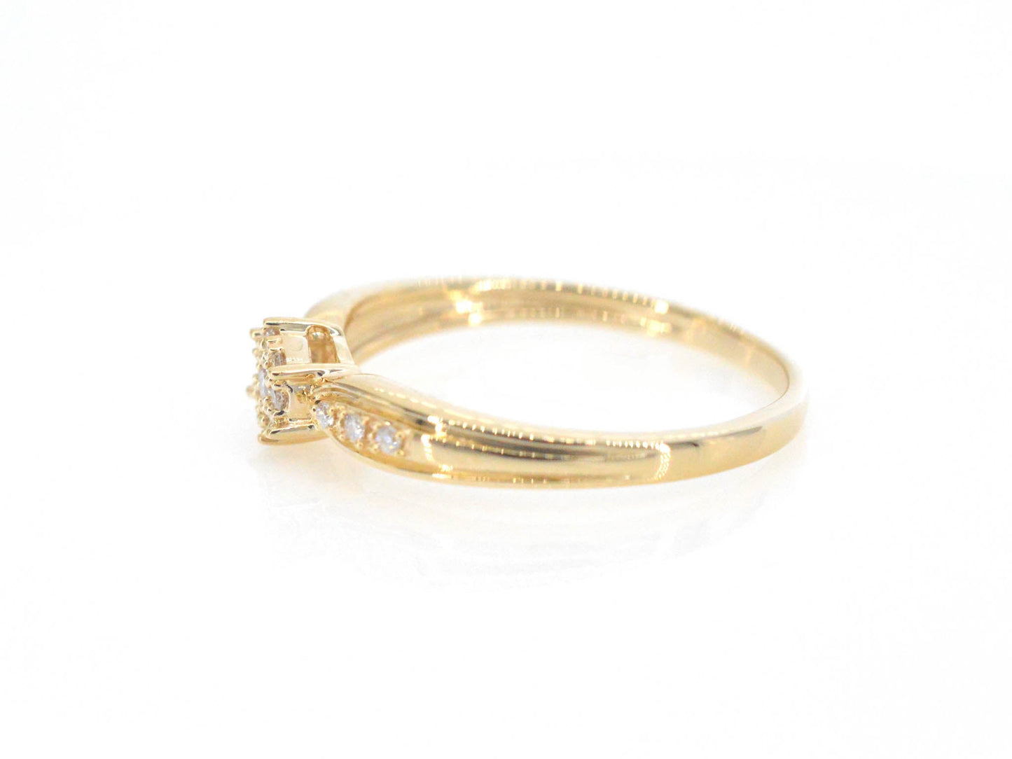 Gouden ring met diamanten