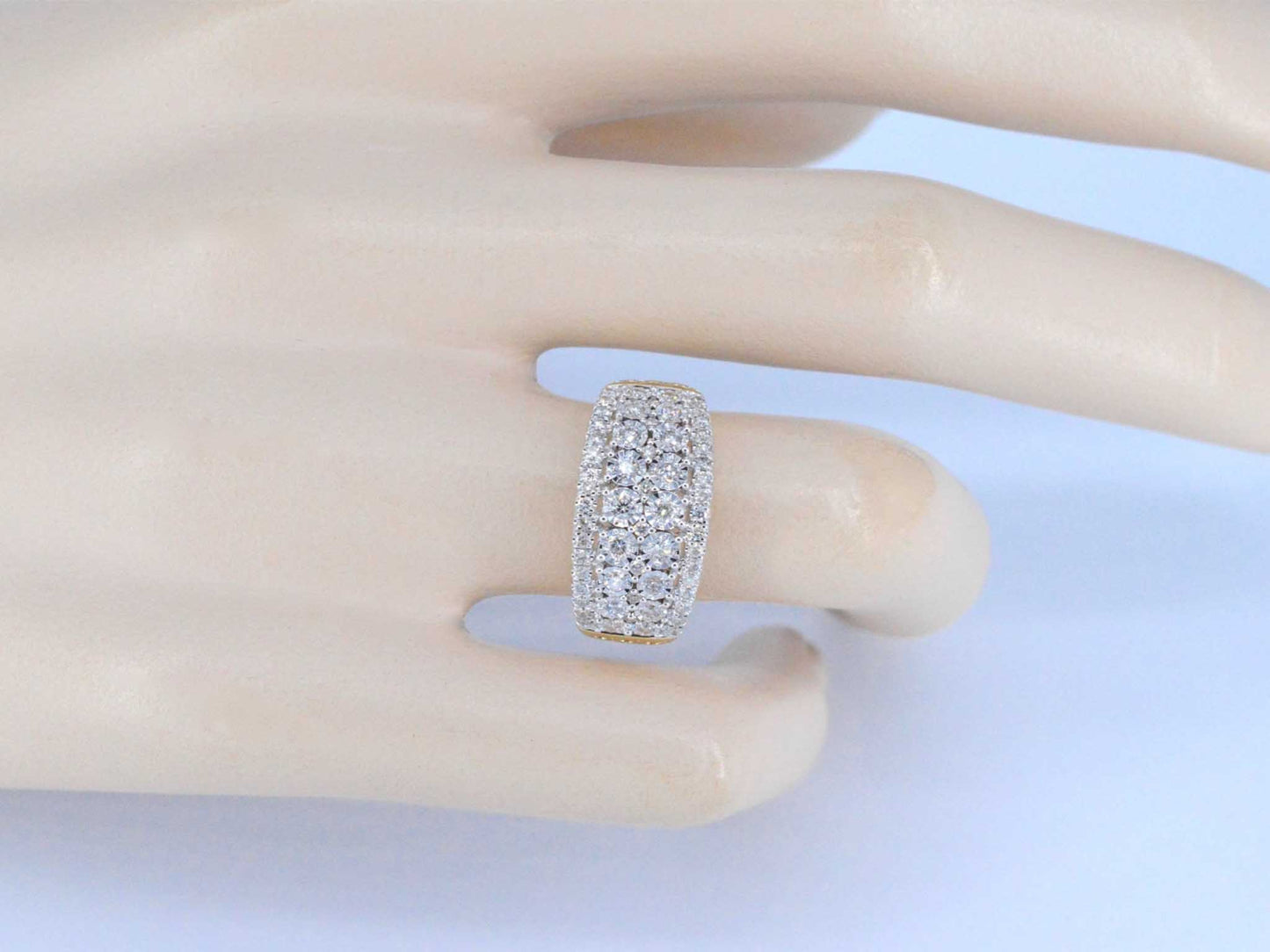Gouden ring met briljanten 1.00 carat