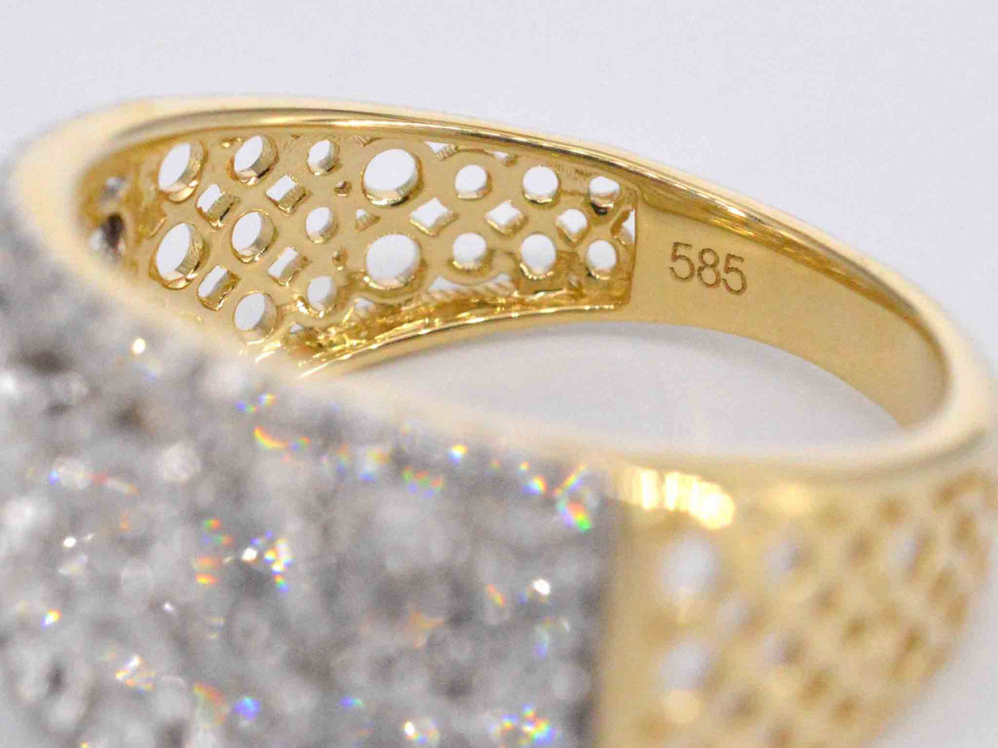 Gouden ring met briljanten 1.00 carat