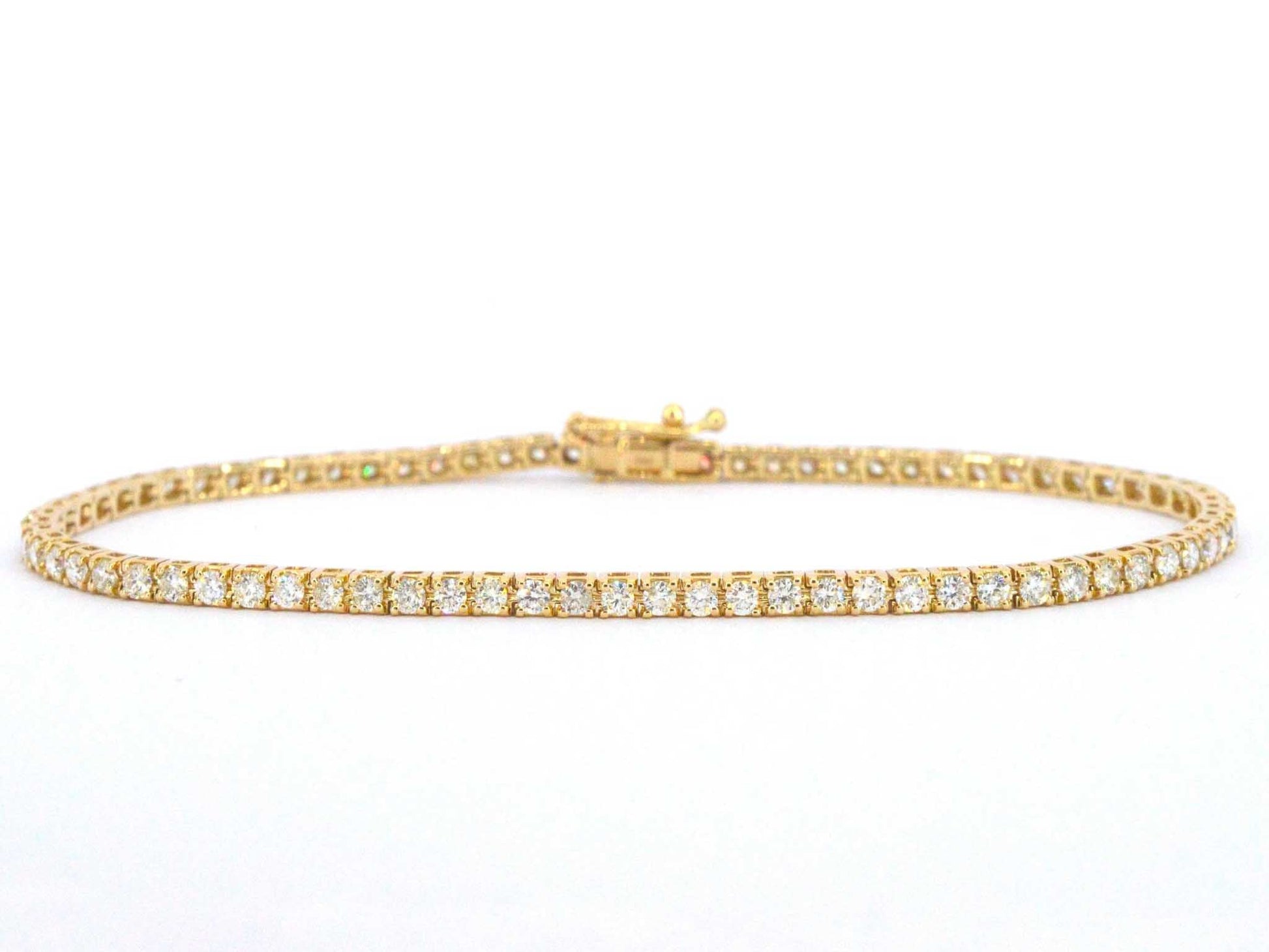Gouden armband met diamanten 2.30 carat