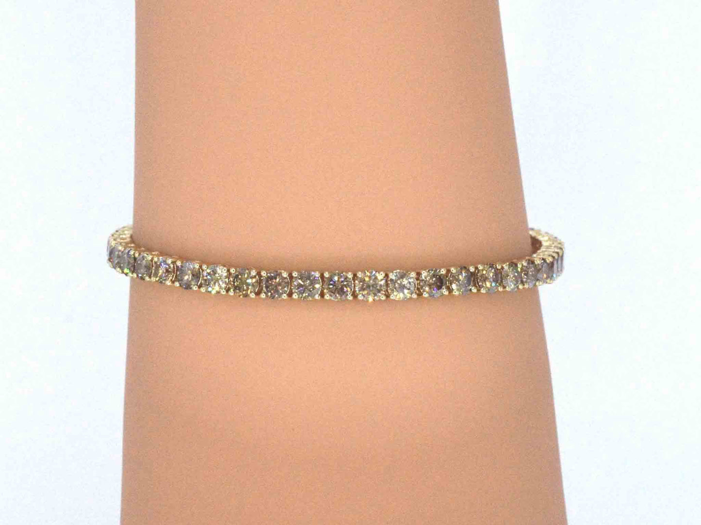 Gouden armband met diamanten 10.00 carat