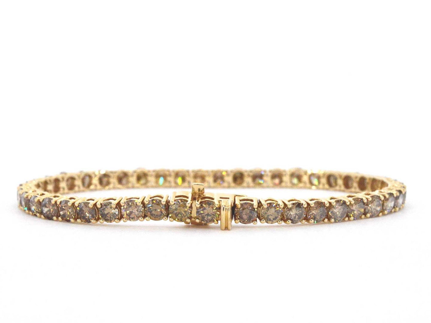 Gouden armband met diamanten 10.00 carat