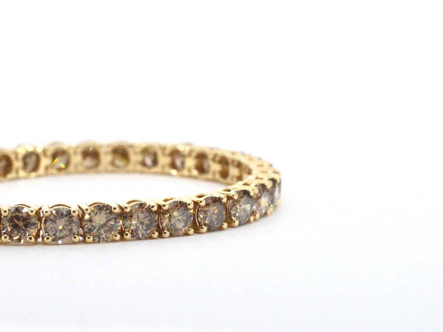 Gouden armband met diamanten 10.00 carat