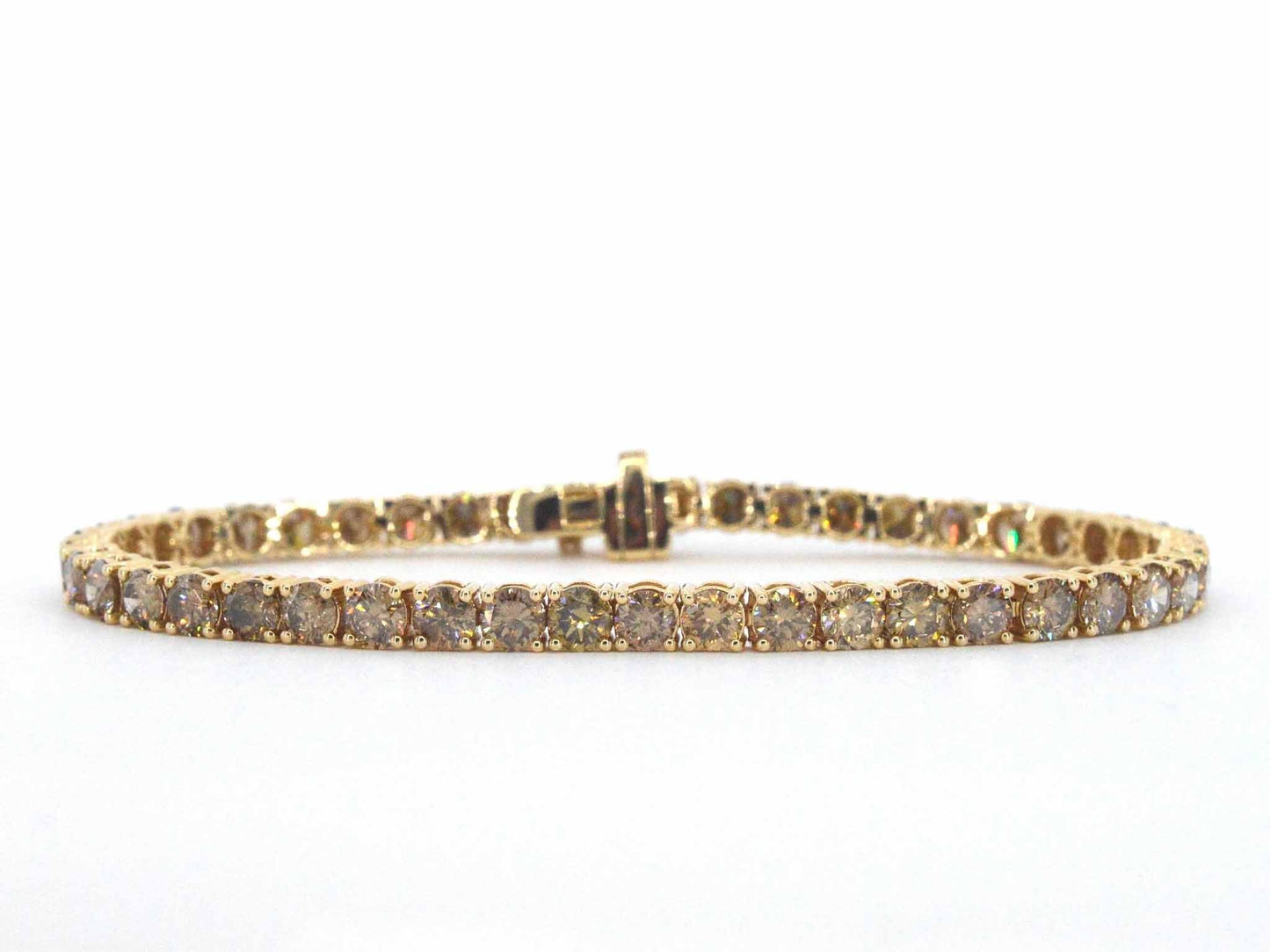 Gouden armband met diamanten 10.00 carat