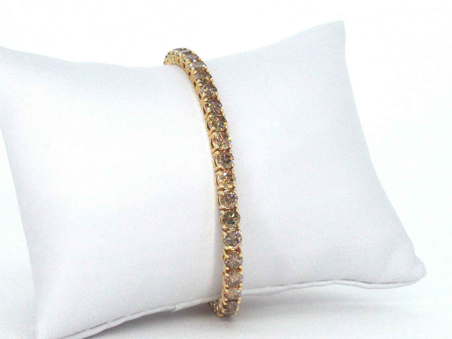 Gouden armband met diamanten 10.00 carat