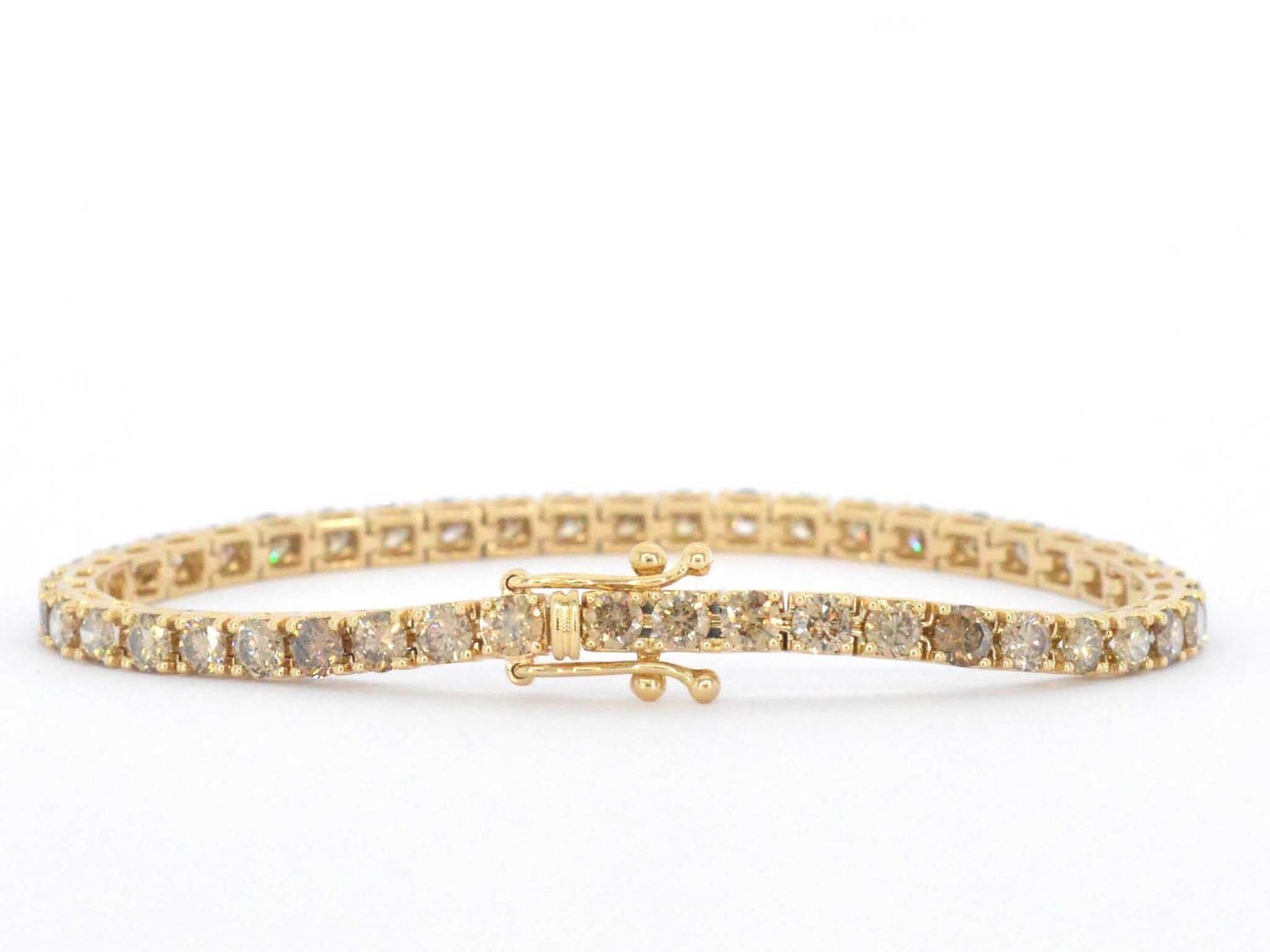 Gouden armband met diamanten 8.80 carat