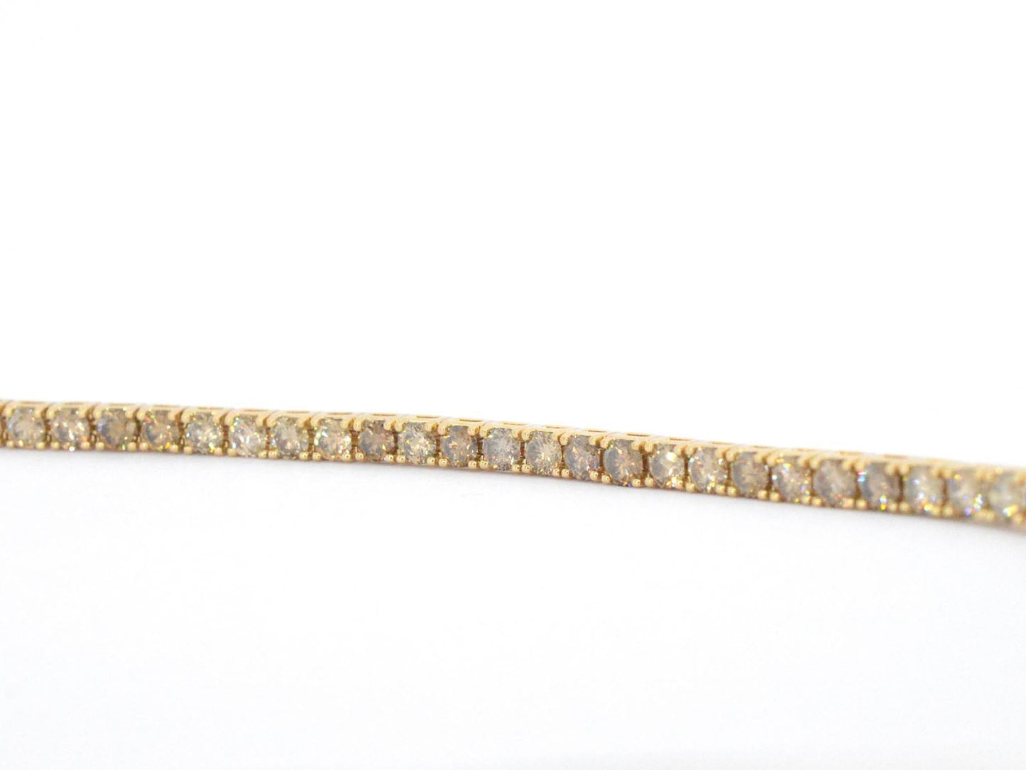 Gouden armband met diamanten 8.80 carat