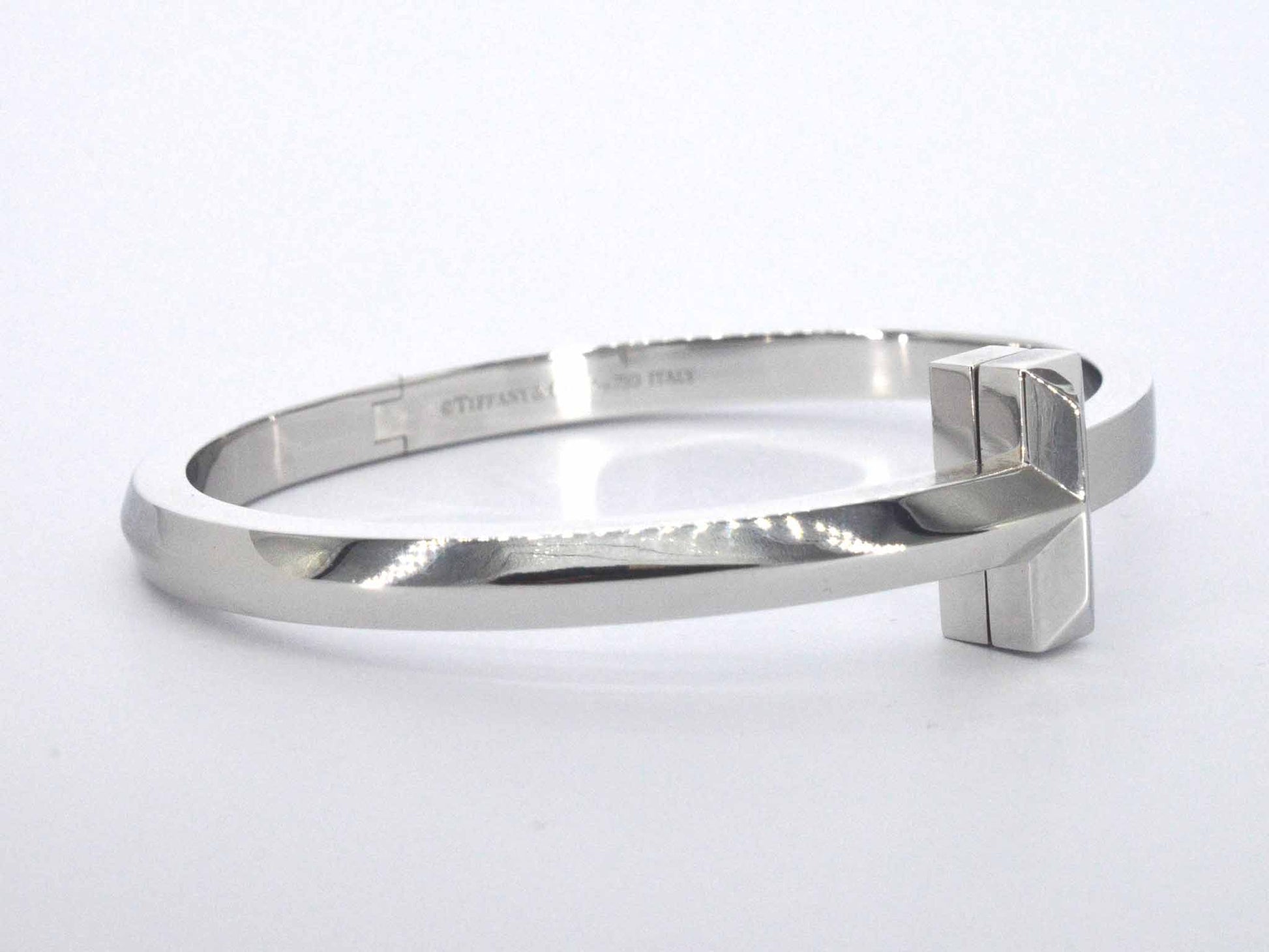 Tiffany & Co - Tiffany T witgouden armband 3120-2