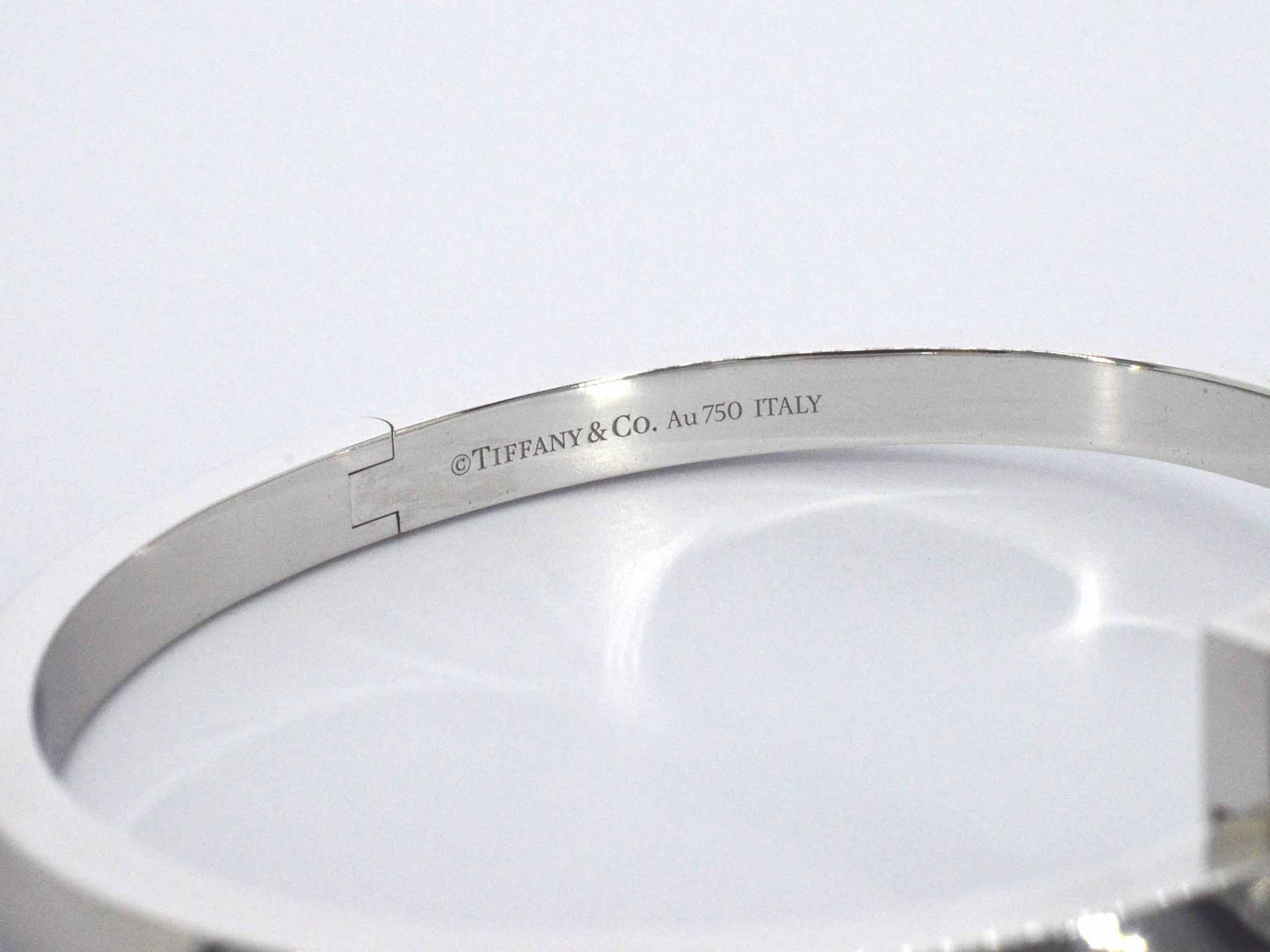 Tiffany & Co - Tiffany T witgouden armband 3120-4