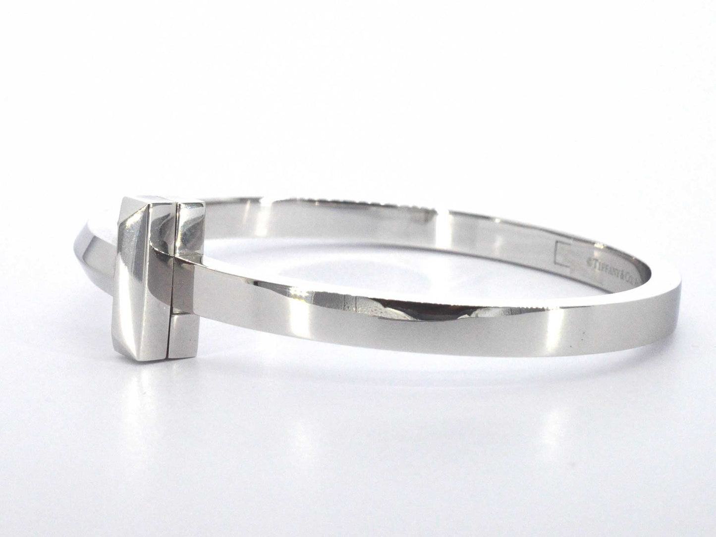 Tiffany & Co - Tiffany T witgouden armband 3120-5