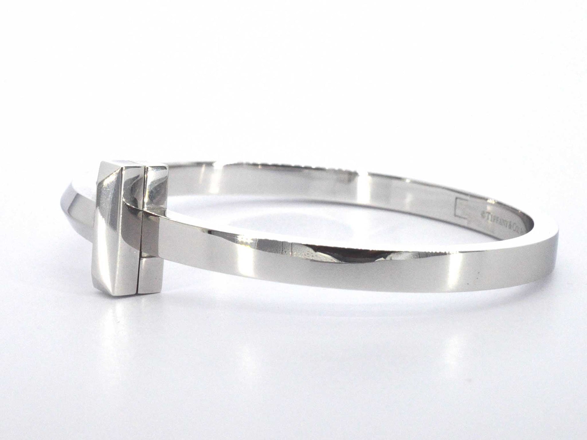 Tiffany & Co - Tiffany T witgouden armband 3120-5