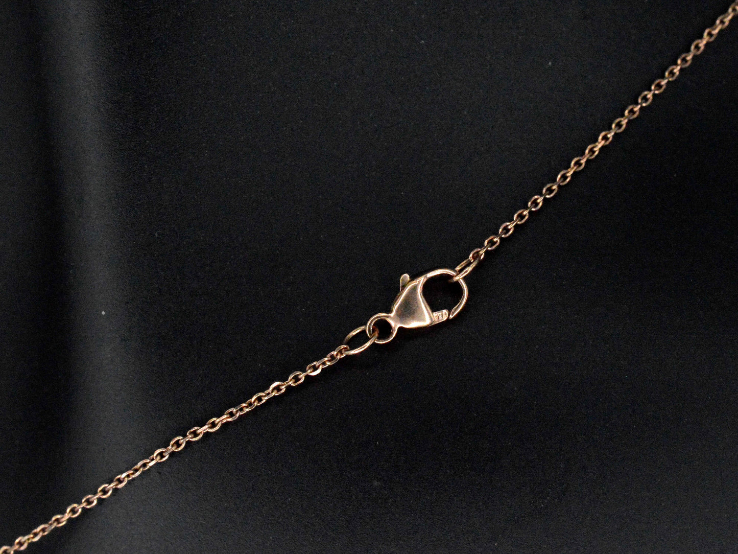 CRIVELLI - Rosegouden hart collier met hoge kwaliteit briljant geslepen diamanten