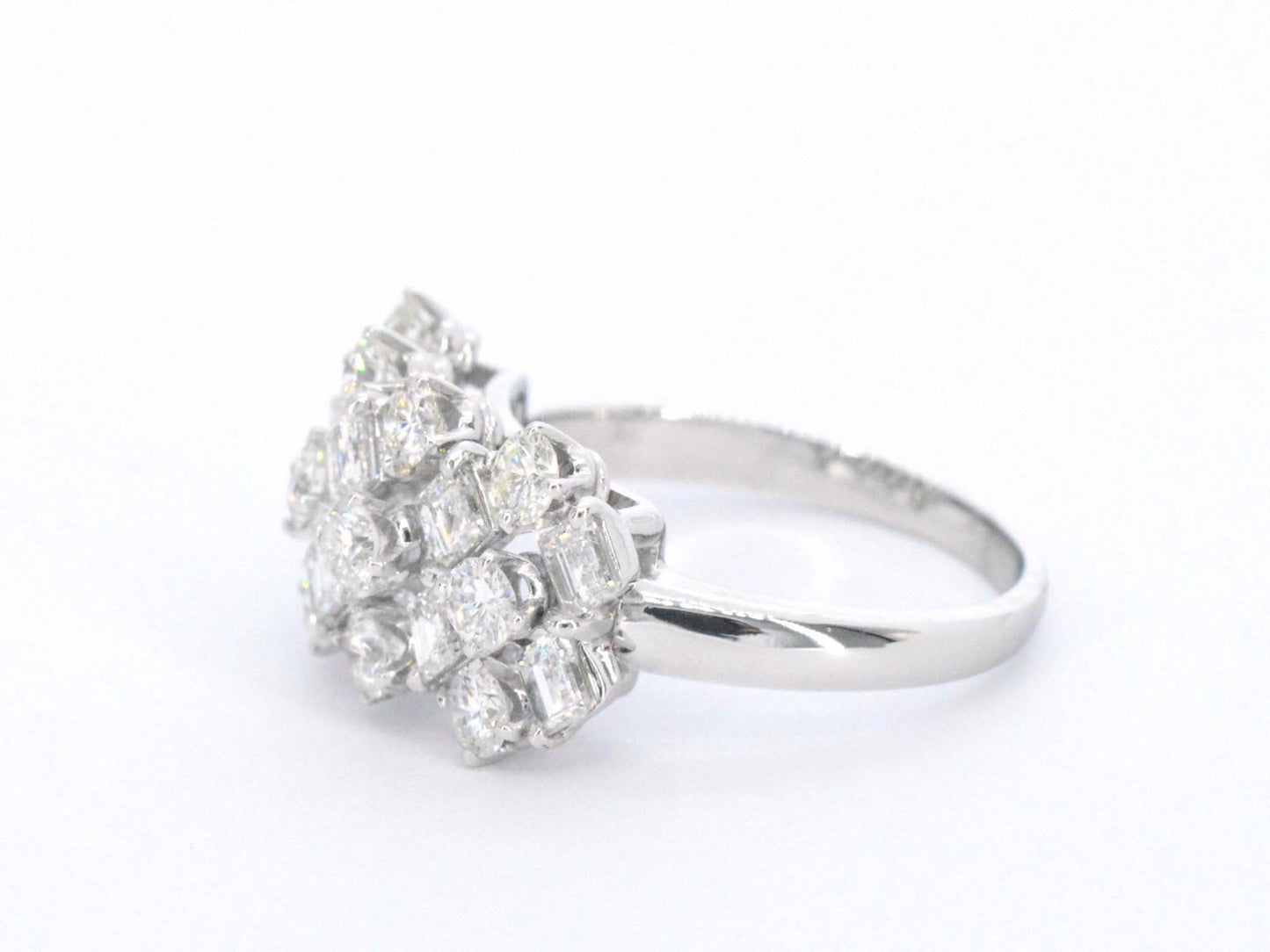 Gouden ring met diamanten 2.70 carat